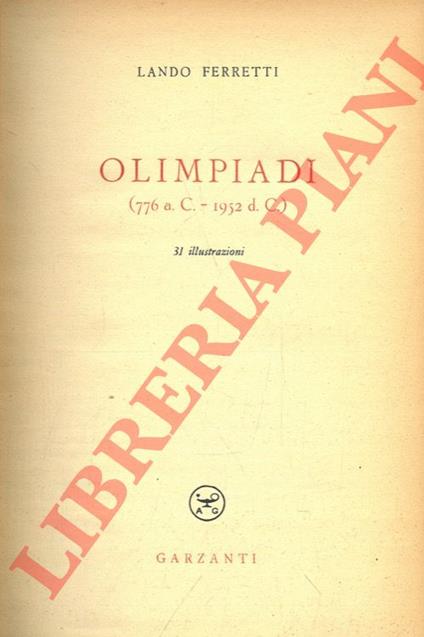 Olimpiadi - copertina
