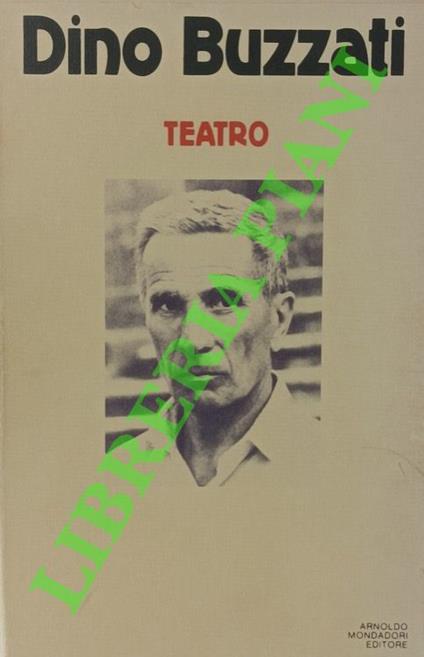 Teatro - Dino Buzzati - copertina