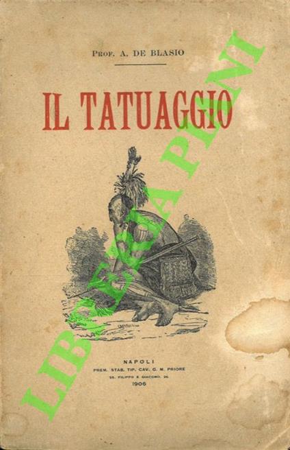 Il tatuaggio - Abele De Blasio - copertina