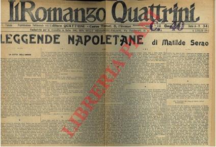 Leggende napoletane - copertina