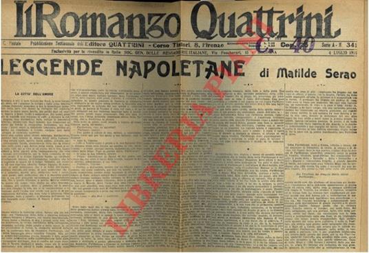Leggende napoletane - copertina