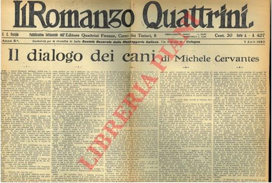 Il dialogo dei cani - copertina
