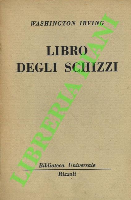 Il libro degli schizzi - Washington Irving - copertina