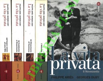 La vita privata - Philippe Ariès - copertina