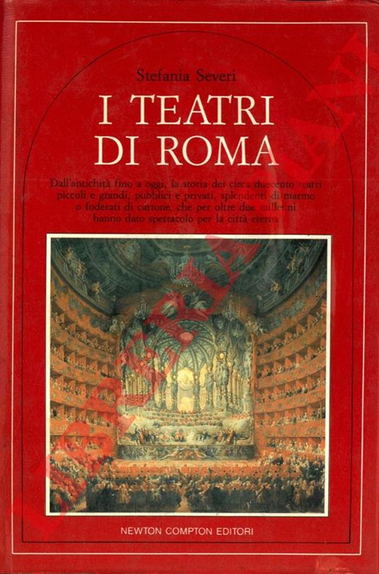 I teatri di Roma - Stefania Severi - copertina