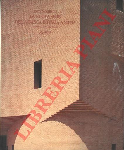 La nuova sede della Banca d'Italia a Siena - copertina