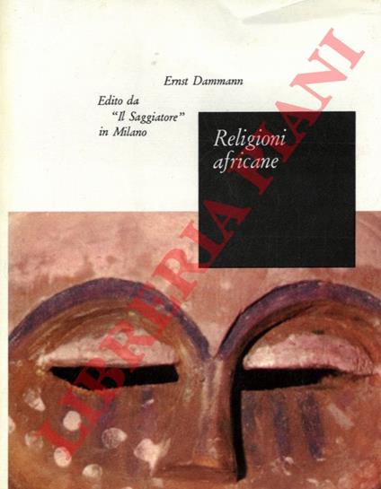 Religioni africane - Ernst Dammann - copertina