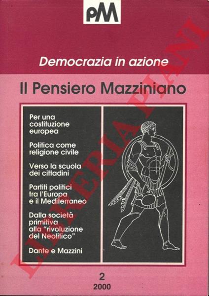 Il pensiero Mazziniano - copertina