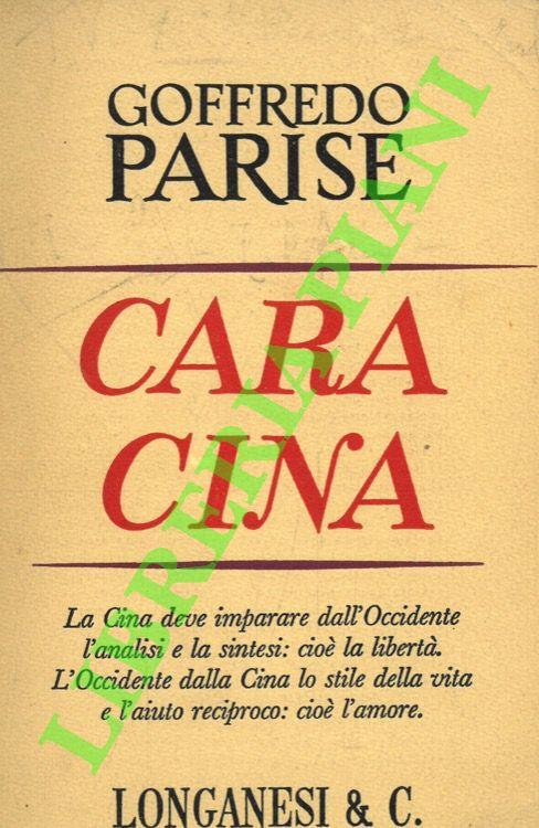 Cara Cina - Goffredo Parise - copertina