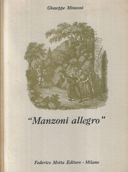 Manzoni allegro - copertina