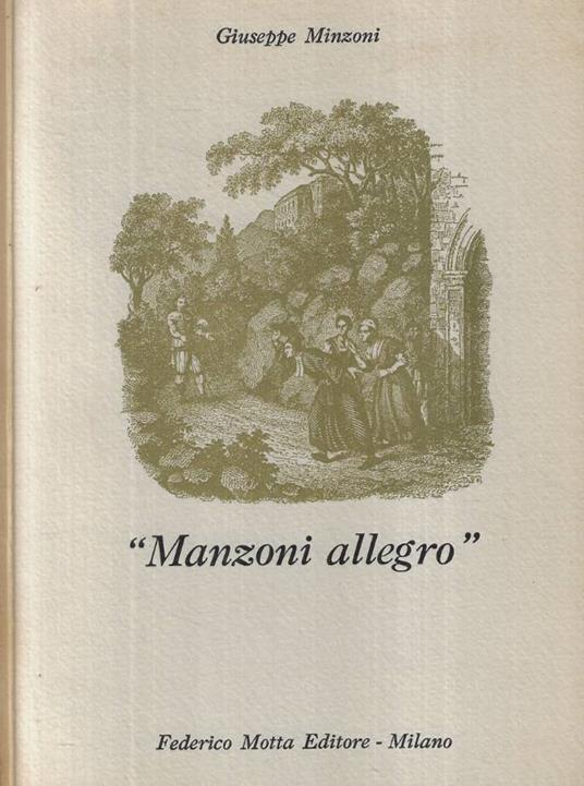 Manzoni allegro - copertina