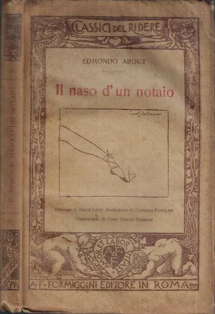 Il naso d' un notaio - copertina