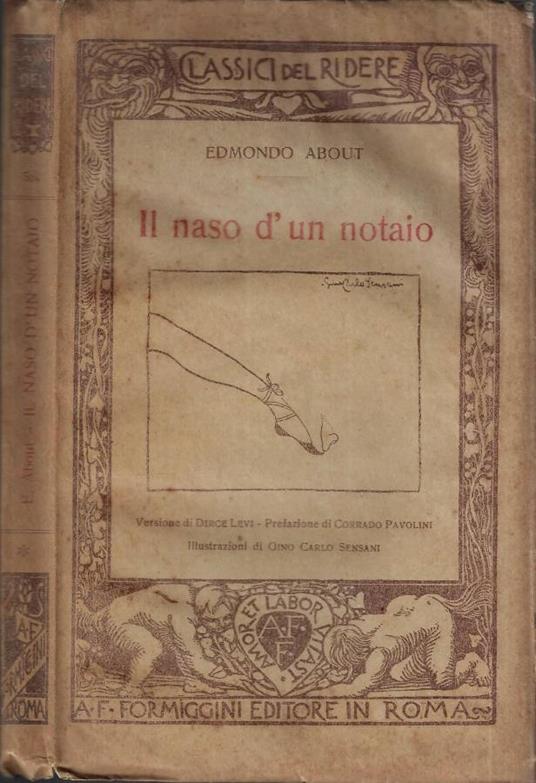 Il naso d' un notaio - copertina