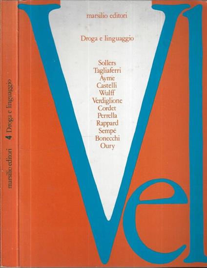 Droga e linguaggio - copertina