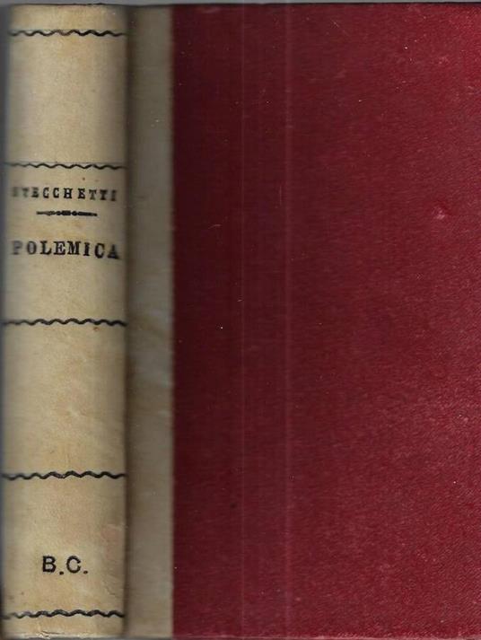 Nova polemica - Lorenzo Stecchetti - copertina