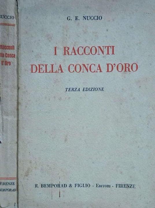I racconti della Conca d'Oro - copertina