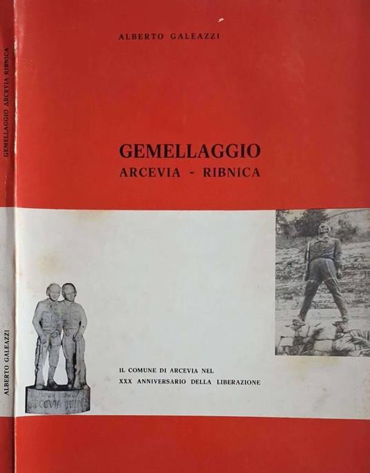 Gemellaggio Arcevia - Ribnica - copertina
