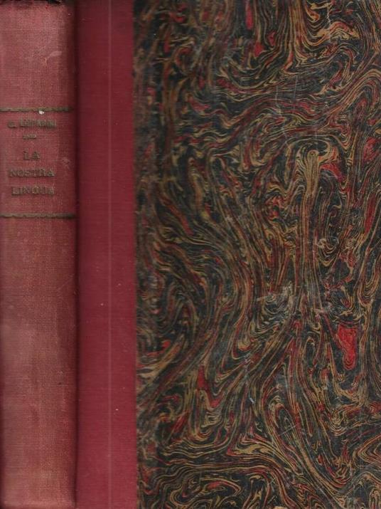 La nostra lingua - Giuseppe Lipparini - copertina