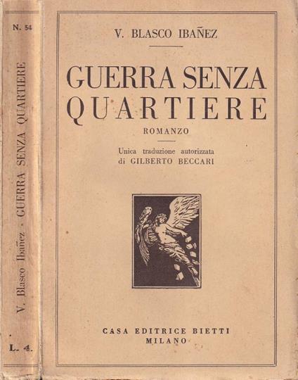 Guerra senza quartiere - copertina
