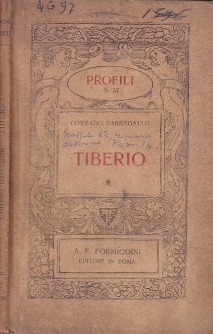 Tiberio - Corrado Barbagallo - copertina