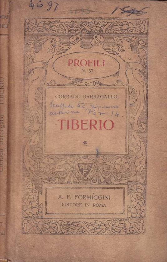 Tiberio - Corrado Barbagallo - copertina