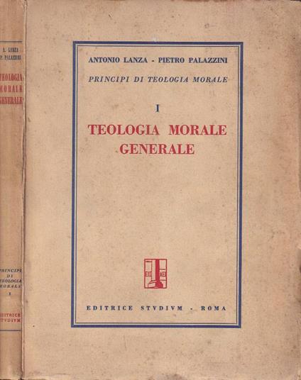 Teologia morale generale, vol. I - copertina