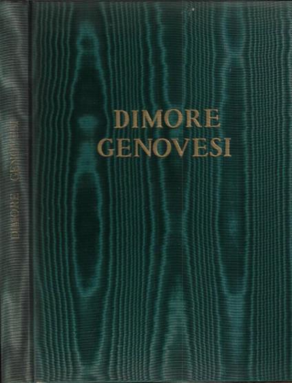 Dimore genovesi - copertina