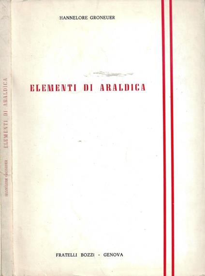 Elementi di araldica - copertina