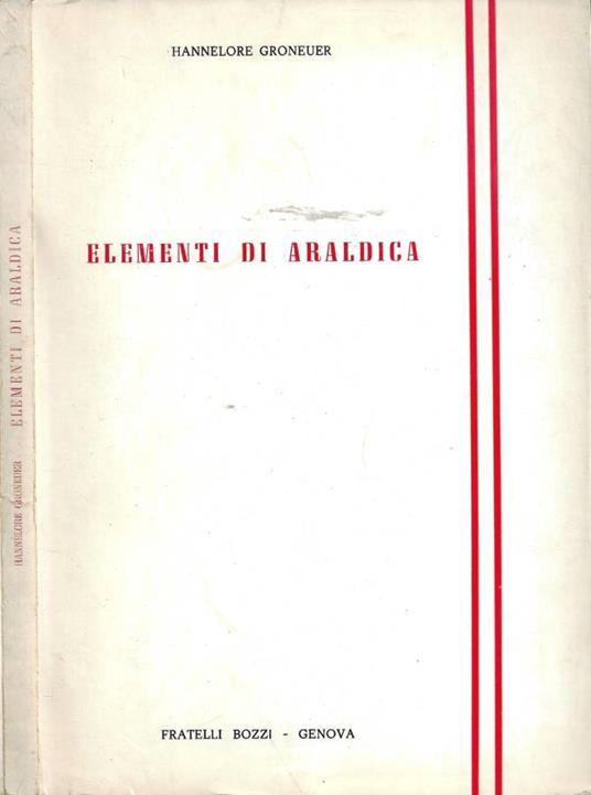 Elementi di araldica - copertina