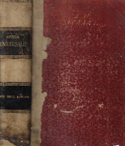 Storia della epoca delle scoperte - copertina
