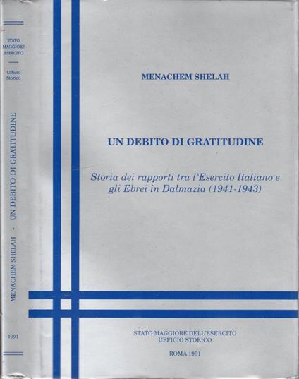 Un debito di gratitudine - copertina