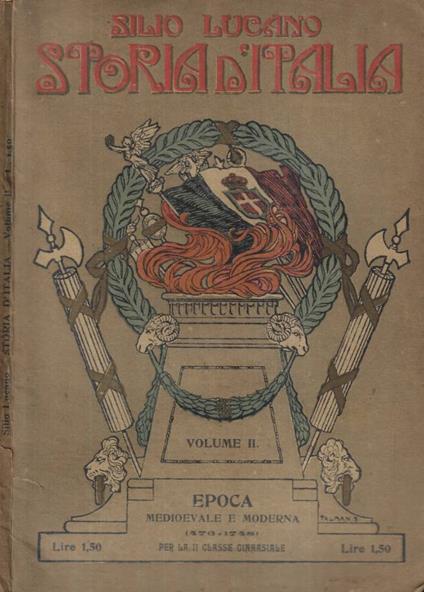 Storia d'Italia Vol. II - copertina