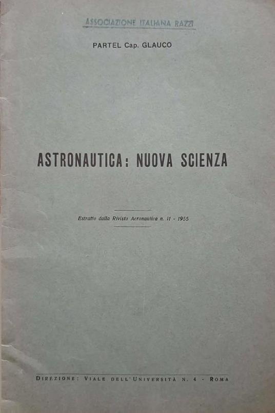 Astronautica: nuova scienza - copertina