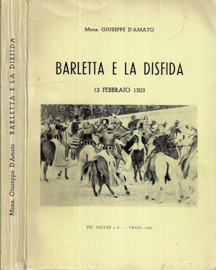 Barletta e la disfida - Giuseppe D'Amato - copertina