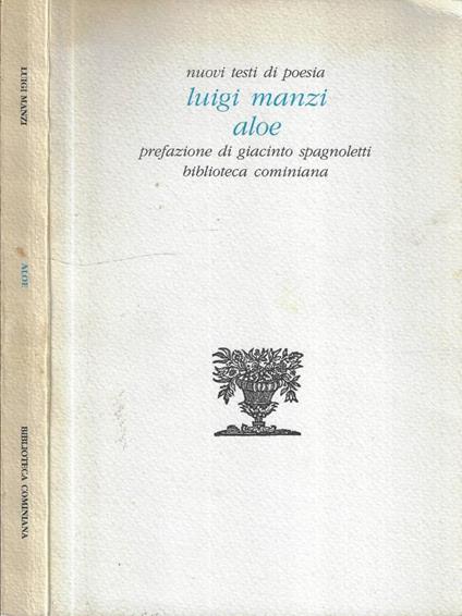 Aloe - Luigi Manzi - copertina