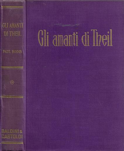Gli amanti di Theil - copertina
