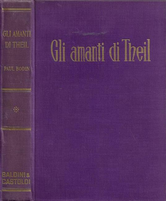 Gli amanti di Theil - copertina