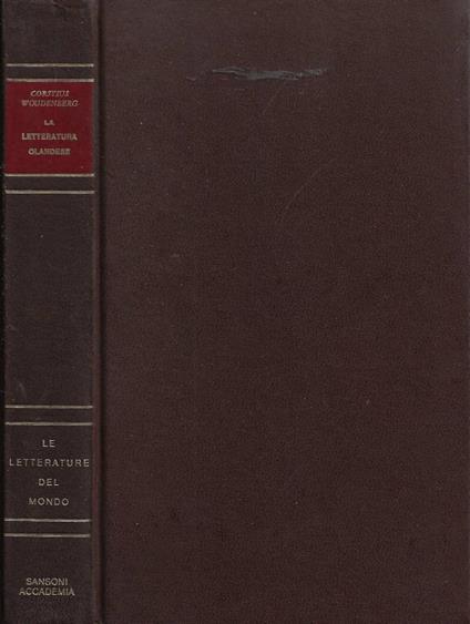 La letteratura olandese - copertina
