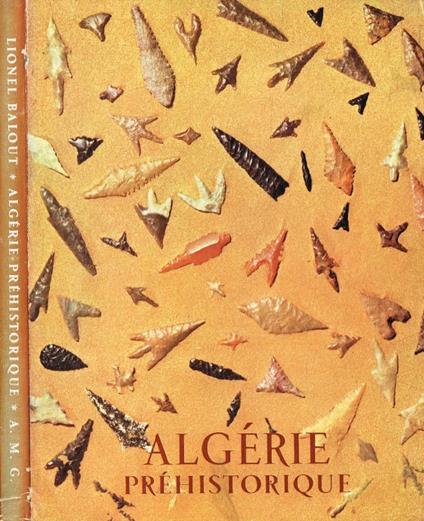 Algérie préhistorique - copertina