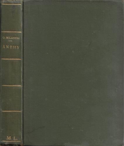 Ànthi. Il Romanzo di Rodi - copertina