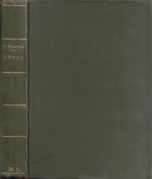 Ànthi. Il Romanzo di Rodi - copertina