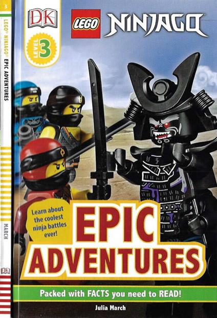 Lego Ninjago - Epic Adventures - copertina