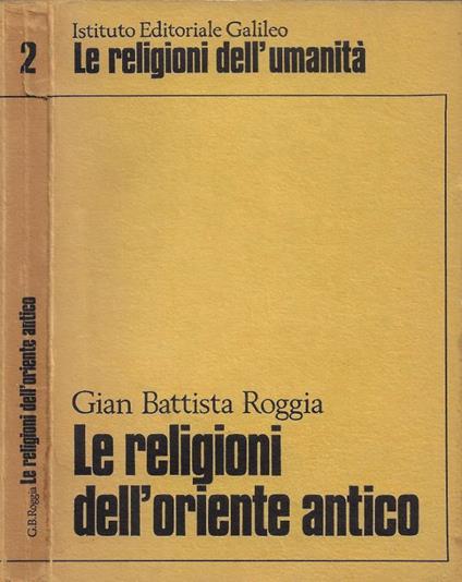 Le Religioni dell'Oriente Antico - copertina