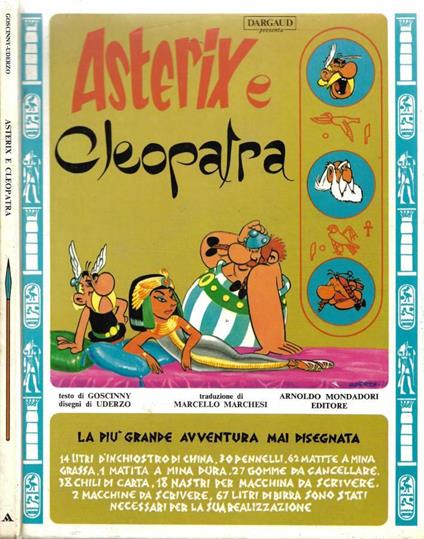 Asterix e Cleopatra - copertina