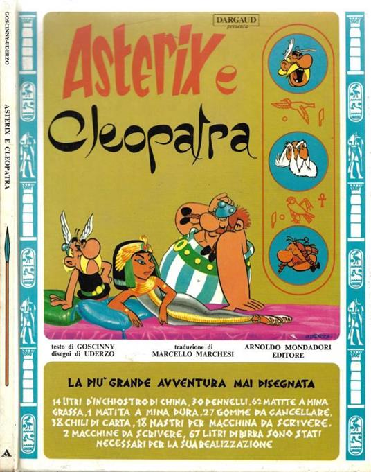 Asterix e Cleopatra - copertina