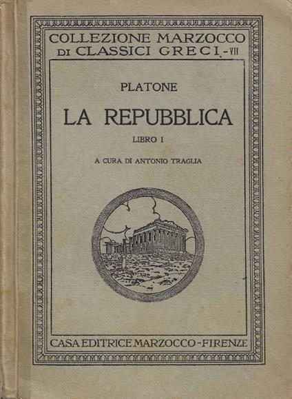 La Repubblica. Libro I - copertina