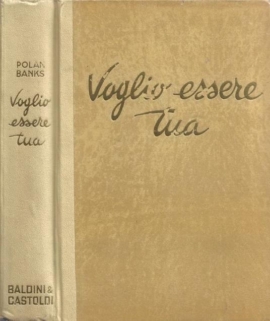 Voglio Essere Tua - copertina