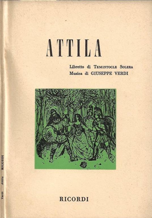 Attila - Giuseppe Verdi - copertina