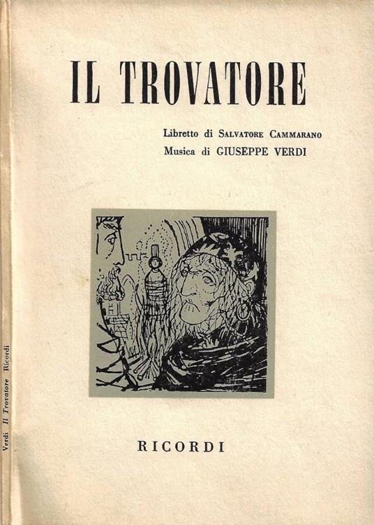 Il Trovatore - Giuseppe Verdi - copertina