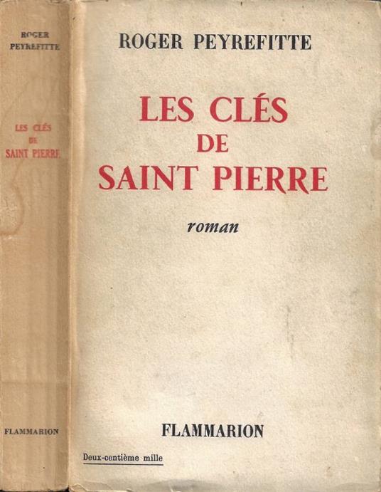 Les Clés de Saint Pierre - Roger Peyrefitte - copertina